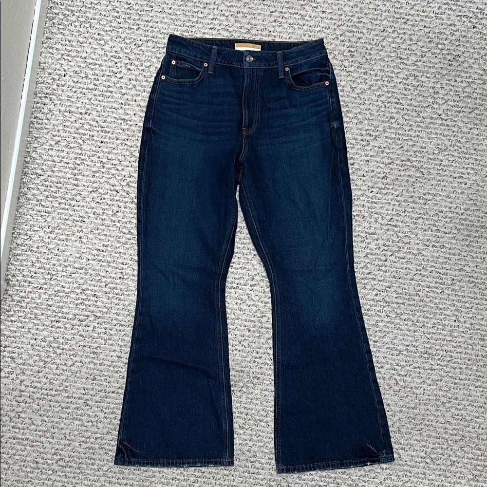 Maurices Goldie Dark Blue Flare Jeans